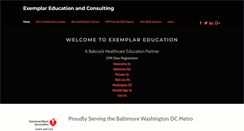 Desktop Screenshot of exemplardc.com